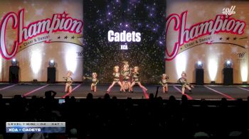 XCA - Cadets [2025 L1 Mini - D2 Day 1] 2025 Champion Cheer and Dance Grand Nationals