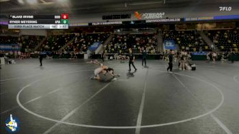 138 lbs 23rd Place Match - Blake Irvine, Don Bosco vs Ryker Meyering, Apple Valley