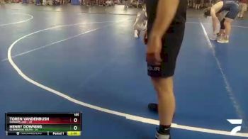 165 lbs Round 3 (4 Team) - Toren Vandenbush, Random Lake vs Henry Downing, Glenbrook South