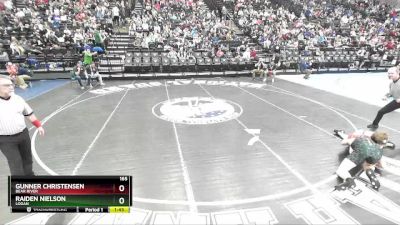 165 lbs Cons. Round 1 - Raiden Nielson, Logan vs Gunner Christensen, Bear River