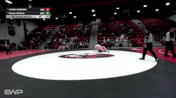 215 lbs 1st Place Match - Evan Fevold, Bentonville West High School vs Aiven Robbins, COWETA
