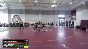 113 lbs Champ. Round 1 - Salvador Bautista, Palm Desert vs Jordon Moore, Liberty (Winchester)