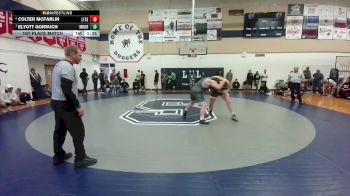 285 lbs 1st Place Match - Elyott Gorsuch, Moorcroft vs Colter McFarlin, Lingle-Ft. Laramie/Southeast