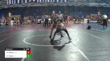 88 lbs Consi Of 4 - Hayato Otero, Grapplers Garage vs Carter West, DC Elite