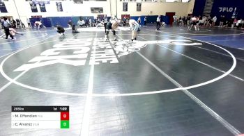 285 lbs Semifinal - Mark Effendian, Faith Christian Academy vs Cristian Alvarez, St. Joseph Regional