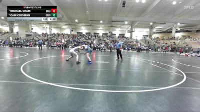 140 lbs Quarterfinal - Michael Crain, Seymour Youth Wrestling Club vs Cain Cochran, Grindhouse