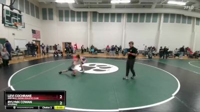 70 lbs Cons. Round 3 - Tristan Bohannon, Windy City Wrestlers vs Tracen Barton, Riverton USA Wrestling