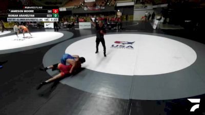 5th Place Match - Jameson Moore, Sunnyvale Wrestling Club vs Roman Arakelyan, Birmingham Community Charter High School Wrestling