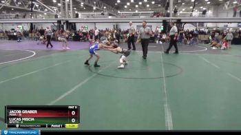 56 lbs Round 5 (10 Team) - Jacob Graber, POWA vs Lucas Miscia, Bitetto
