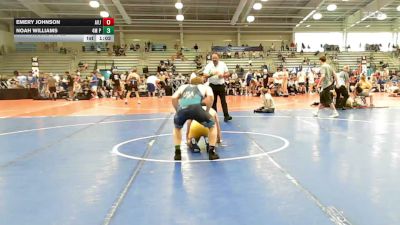 182 lbs Round Of 32 - Emery Johnson, Average Joes - HSB vs Noah Williams, 4M Power - HSB