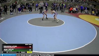 70 lbs Cons. Round 3 - Draxson Lathim, Hermiston Wrestling vs Rory Wolfe, Canby Mat Club