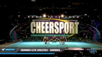 Crowned Elite Athletics - CROWNED ELITE ATHLETICS - MAJESTY [2021 L2 Youth - D2 - Small - A Day 1] 2021 CHEERSPORT National Cheerleading Championship