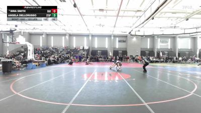 120 lbs Consi Of 4 - Nina Smith, Darien vs Angela Dellorusso, Staples
