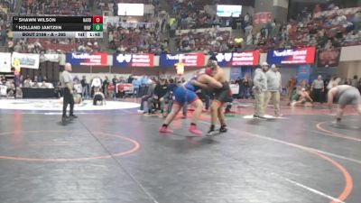 A - 285 lbs Champ. Round 1 - Holland Jantzen, Bigfork vs Shawn Wilson, Hardin