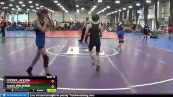 80 lbs Round 5 (6 Team) - Asher Millward, Sons Of Atlas vs Cooper Jackson, Oklahoma Tornados