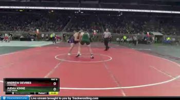 D1-285 lbs Cons. Semi - Andrew Devries, Caledonia vs Judah Kinne, Lake Orion