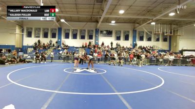 185 lbs Final - Hillary MacDonald, Lawrence vs Kaleigh Fuller, Montachusett