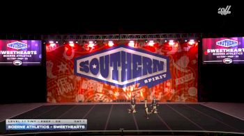 Boerne Athletics - Sweethearts [2026 L1.1 Tiny - PREP - D2 Day 1] 2026 Southern Nationals by Cheer Power