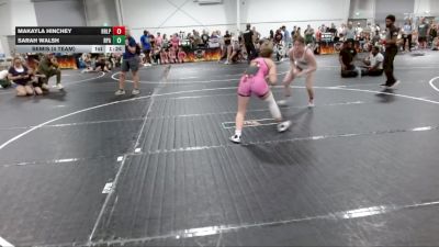 138 lbs Semis (4 Team) - Sarah Walsh, RPA vs Makayla Hinchey, R&R Ladies Purple