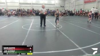 56 lbs Round 6 (8 Team) - Gavin Saxton, Revolution/WVW vs Jair Almaraz, Armory/Revolution