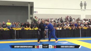 Efren Huerta Carrillo vs Anthony Christopher Savelio 2025 World Master IBJJF Jiu-Jitsu Championship