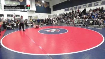 138 lbs Cons. Semi - Joseph Ramirez, El Modena vs Marcello Calavitta, Esperanza