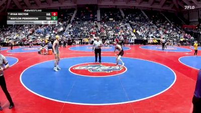 3A-150 lbs Quarterfinal - Waylon Pemberton, Troup vs Ryan Rector, Harlem