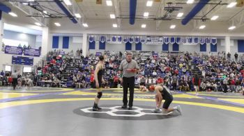 120 lbs Cons. Round 2 - MJ Black, Taylor vs Aidan Voorhees, Dowagiac