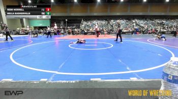 40 lbs Semifinal - Remi Norrell, F-5 Grappling vs Bella Baskerville, Victory