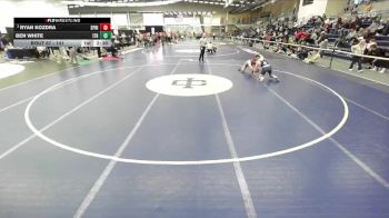 141 lbs Champ. Round 2 - Ryan Kozdra, Springfield vs Ben White, Ithaca