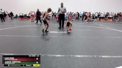 60 lbs Round 3 - Aaron Arroyos, Takedown Elite vs Liam King, Backyard Brawlers