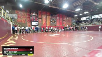 132 lbs Quarterfinal - Jack Richardson, Roncalli vs Tony Kessinger, Floyd Central