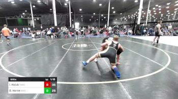 191 lbs Quarterfinal - Ian Holub, Team Nauman Wrestling Club Blue vs Brayden Horne, D3 Training Center