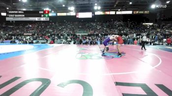 4A 190 lbs Quarterfinal - Hunter Bell, Homedale vs Colt Barron, Snake River