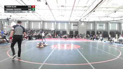 113 lbs 5th Place - Owen Blair, Newtown vs Edward Fioletov, Glastonbury
