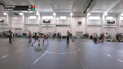 110 lbs Finals (2 Team) - Eli Bailey, Contenders WA Blue vs Jacob Puma, Donahue WA
