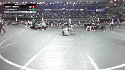 75 lbs Consi Of 16 #2 - Joseph Messina, Ruthless WC vs Logan Yuhas, Buxton (NJ)