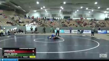 106 lbs Semis & 1st Wb (8 Team) - Miguel Rincon, Bradley Central vs James Hicks, Wilson Central