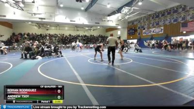 165 lbs Champ. Round 1 - Roman Rodriguez, Centennial Corona vs Andrew Tsoy, Walnut