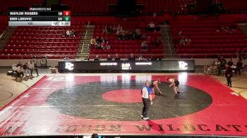 125 lbs Enis Ljikovic, Davidson vs Waylon Rogers, VMI