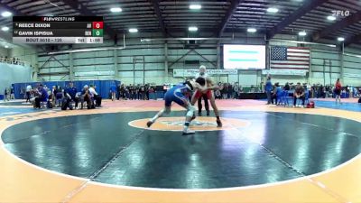 120 lbs Champ. Round 1 - Reece Dixon, Arbor View vs Gavin Ispisua, Reno