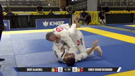 Ernest Gerard DiLeonardo vs Brent Allan Neill 2025 Pan Jiu Jitsu IBJJF Championship