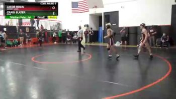 126 lbs Cons. Round 5 - Craig Slater, Elko vs Jacob Bolin, Desert Oasis