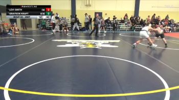 Round 3 - Levi Smith, Outlaw Wrestling Club vs Grayson Kraft, North East Iowa Wrestling Club