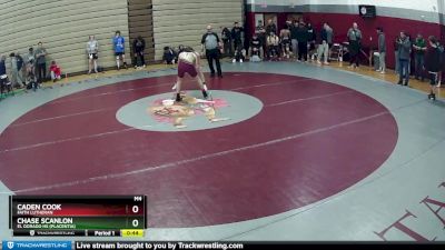 138 lbs Cons. Round 5 - Chase Scanlon, El Dorado HS (Placentia) vs Caden Cook, Faith Lutheran