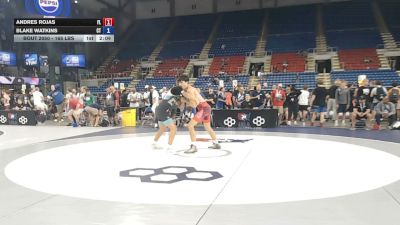 165 lbs Cons. Sub-rd Of 16 - Andres Rojas, Florida vs Blake Watkins, Connecticut
