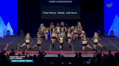 Cheer Extreme - Raleigh - Lady Venom [2025 L4.2 Senior - Medium Semis] 2025 The Summit