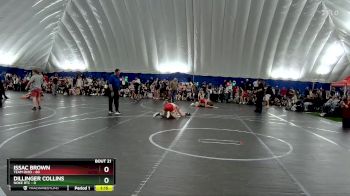 120 lbs Round 6 (8 Team) - Issac Brown, Team Ohio vs Dillinger Collins, Noke RTC