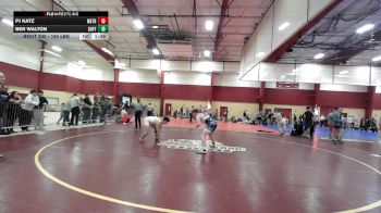 144 lbs Consi Of 4 - Pj Katz, MetroWest United vs Ben Walton, Goffstown High School