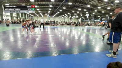 120 lbs Round Of 16 - Liam LaForge, Mat Assassins Black - EL vs Michael Littleton, Team Gotcha - EL